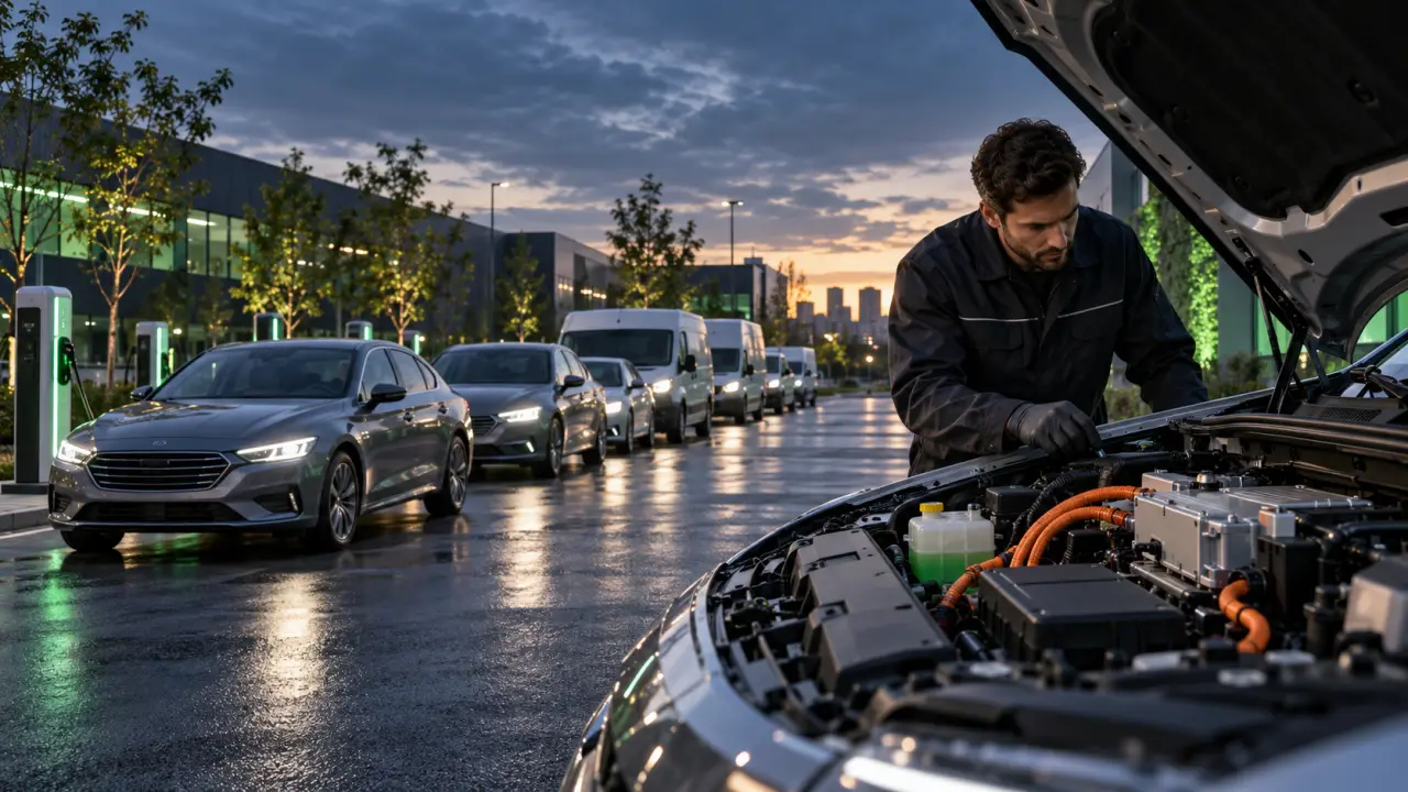 Véhicule professionnel équipé d’une solution de rétrofit hybride