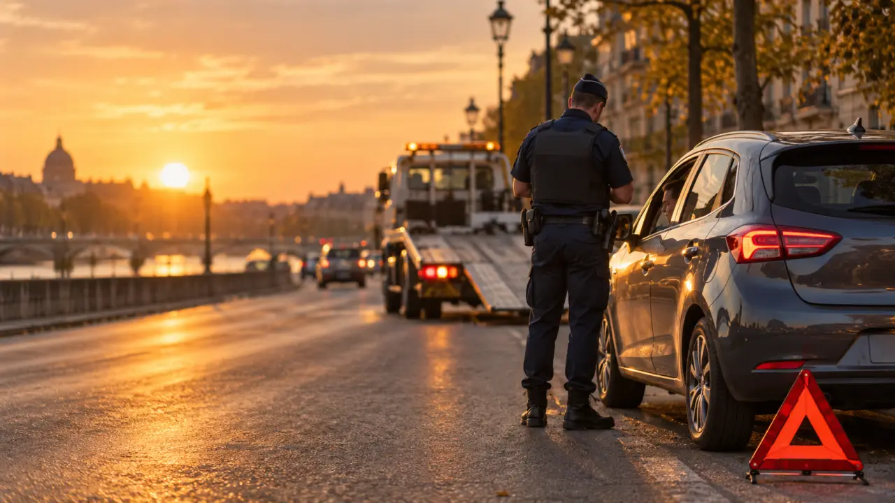 Arrêté sans assurance : 500 € d’amende, une voiture immobilisée et les démarches à suivre